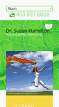 Mobile Screenshot of drsusanhamilton.com